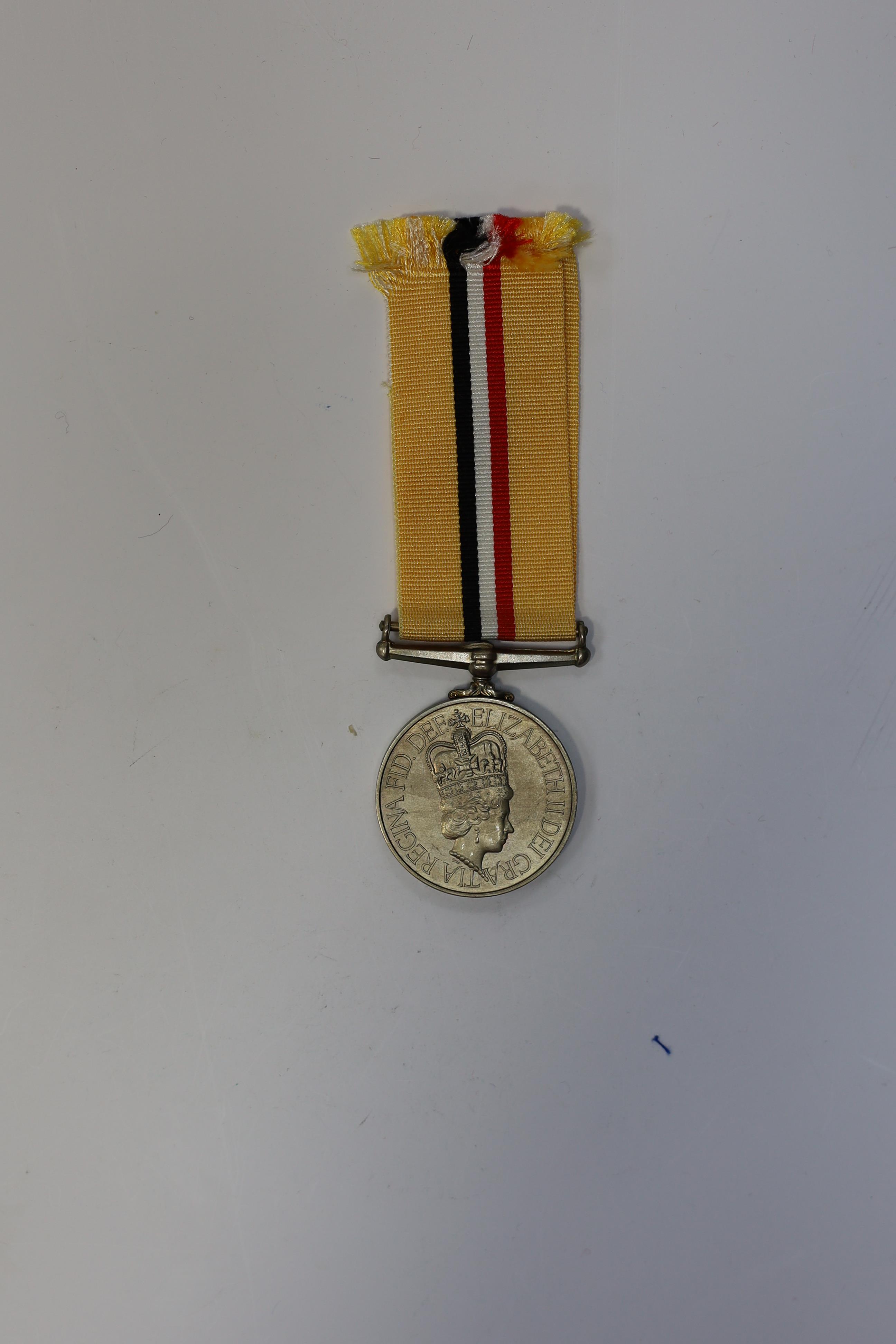 An Iraq Medal, 2004 to 25147137 Cpl S Garnett AGC(SPS)